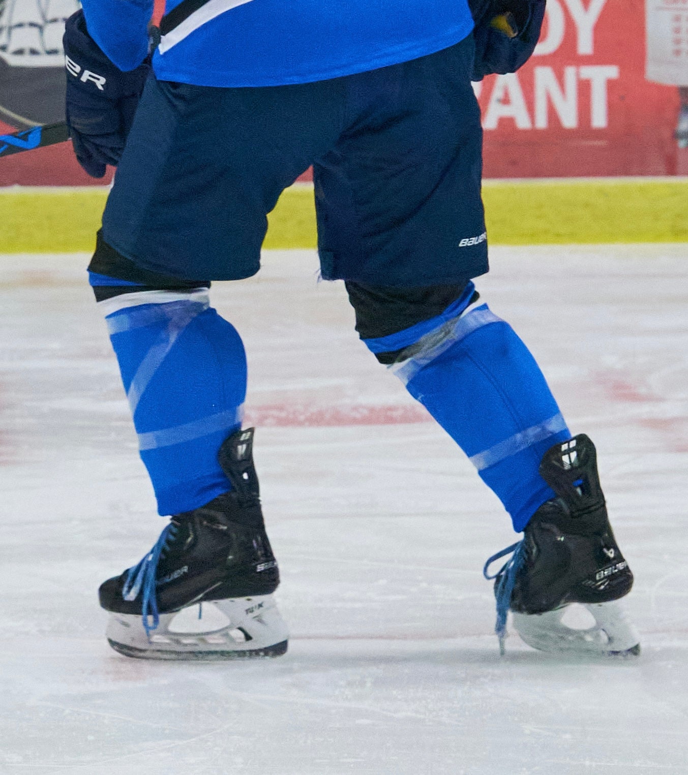 Ice Dogs Team Hockey Socks, Dark