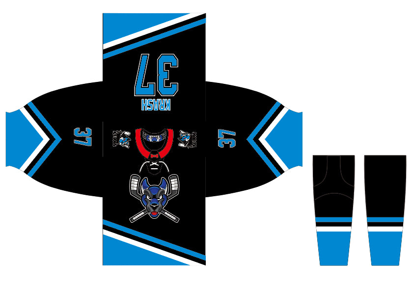 Ice Dogs Team Jersey, Dark