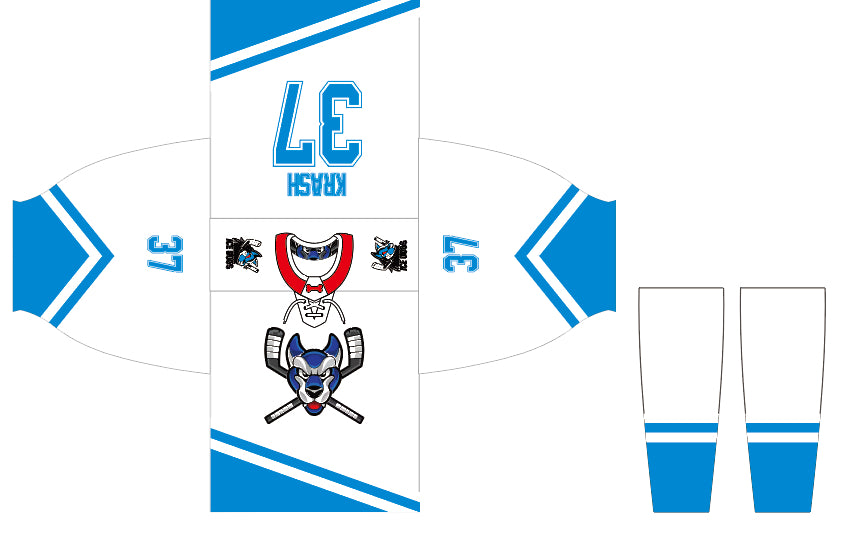 Ice Dogs Team Jersey, Light